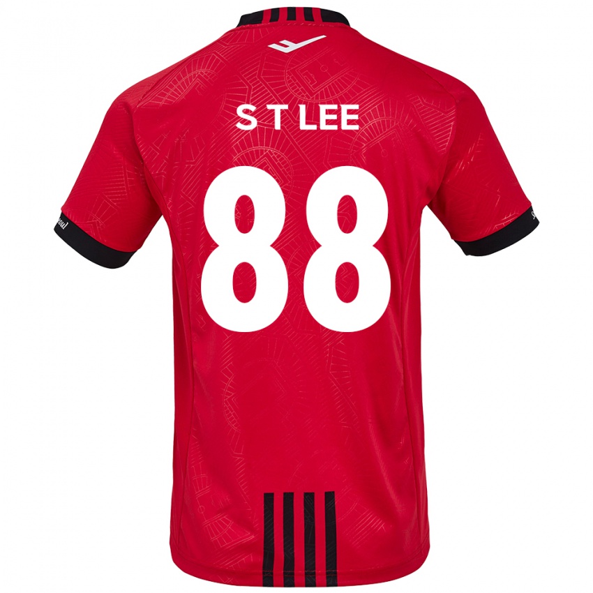 Niño Camiseta Tae-Seok Lee #88 Negro Rojo 1ª Equipación 2024/25 La Camisa Argentina