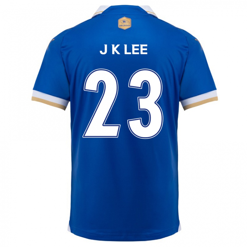 Niño Camiseta Ki-Je Lee #23 Azul Blanco 1ª Equipación 2024/25 La Camisa Argentina