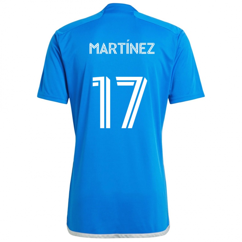 Niño Camiseta Josef Martínez #17 Azul Blanco 1ª Equipación 2024/25 La Camisa Argentina