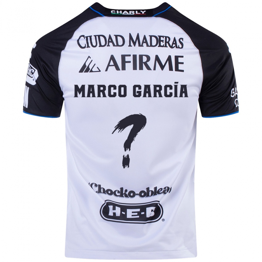 Niño Camiseta Marco Garcia #0 Azul Negro 1ª Equipación 2024/25 La Camisa Argentina