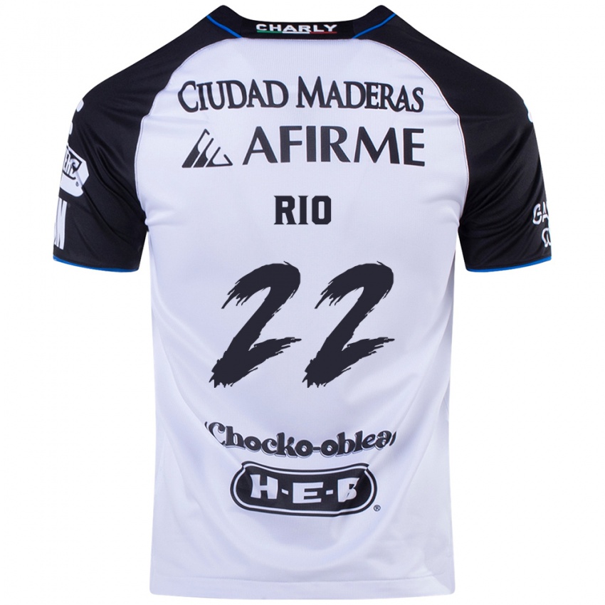 Niño Camiseta Martín Rio #22 Azul Negro 1ª Equipación 2024/25 La Camisa Argentina