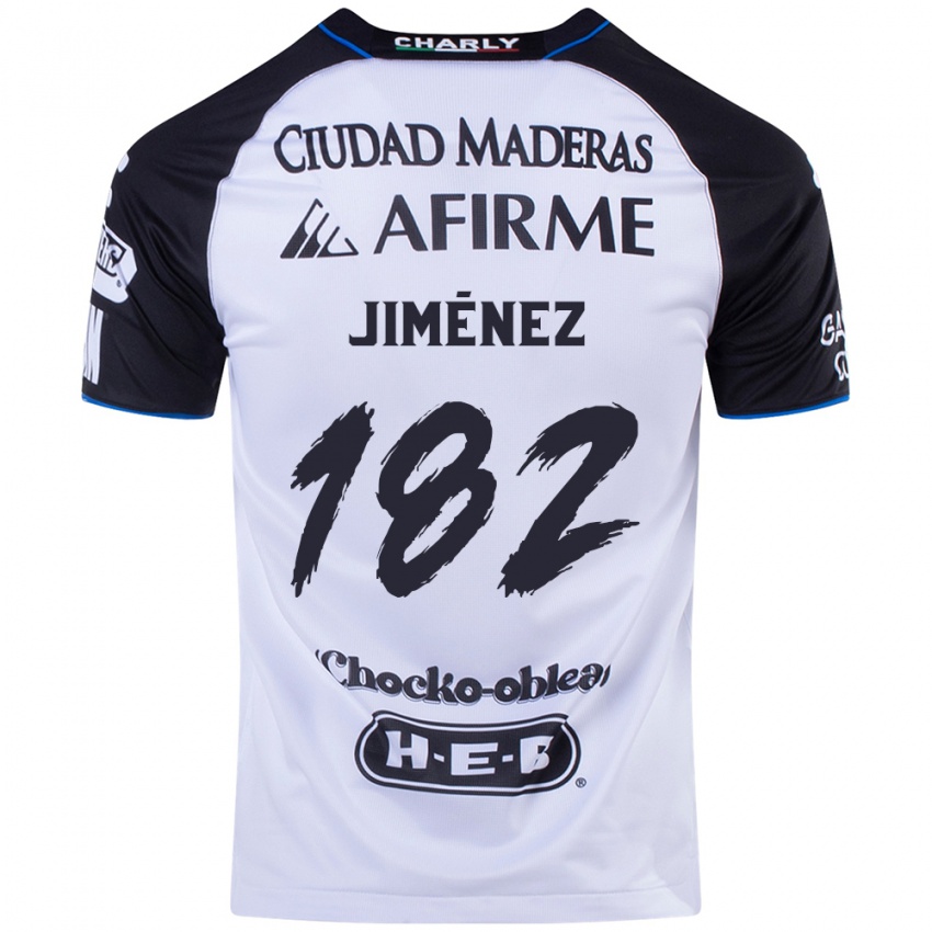 Niño Camiseta Carlos Jiménez #182 Azul Negro 1ª Equipación 2024/25 La Camisa Argentina