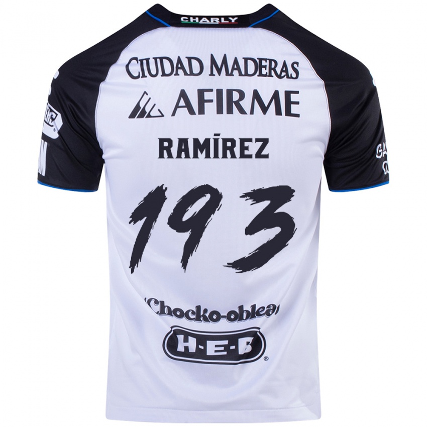 Niño Camiseta Ángel Ramírez #193 Azul Negro 1ª Equipación 2024/25 La Camisa Argentina