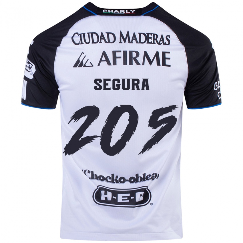 Niño Camiseta Mathías Segura #205 Azul Negro 1ª Equipación 2024/25 La Camisa Argentina