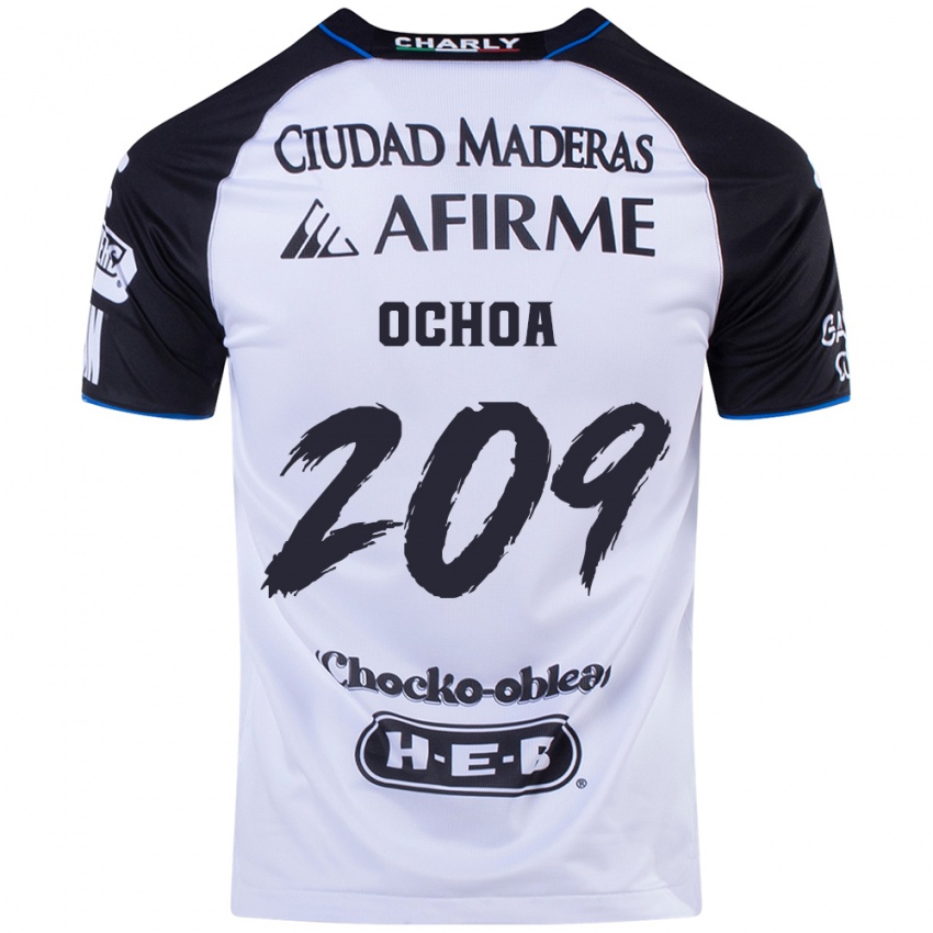 Niño Camiseta José Ochoa #209 Azul Negro 1ª Equipación 2024/25 La Camisa Argentina