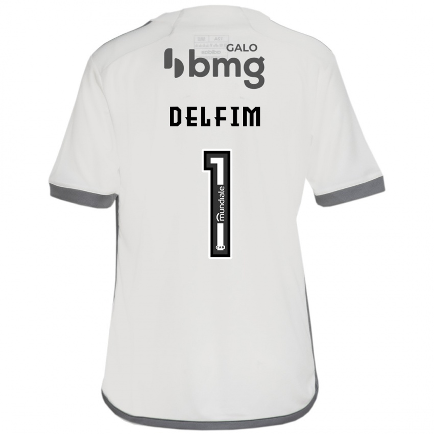 Niño Camiseta Gabriel Delfim #1 Blanquecino 2ª Equipación 2024/25 La Camisa Argentina