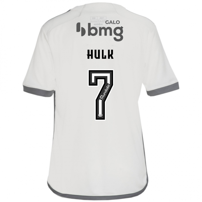 Niño Camiseta Hulk #7 Blanquecino 2ª Equipación 2024/25 La Camisa Argentina