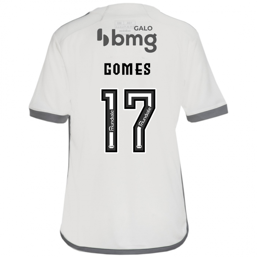 Niño Camiseta Igor Gomes #17 Blanquecino 2ª Equipación 2024/25 La Camisa Argentina