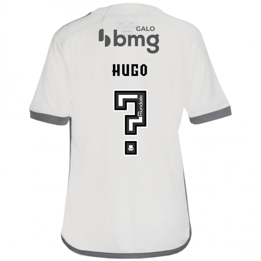 Niño Camiseta Victor Hugo #0 Blanquecino 2ª Equipación 2024/25 La Camisa Argentina