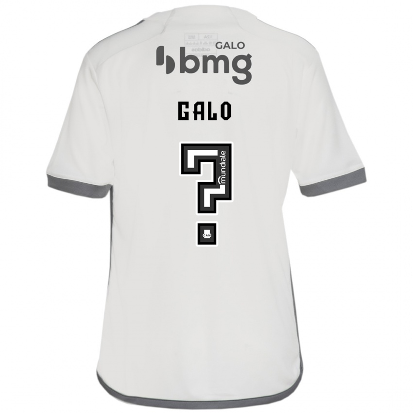 Niño Camiseta Diego Galo #0 Blanquecino 2ª Equipación 2024/25 La Camisa Argentina