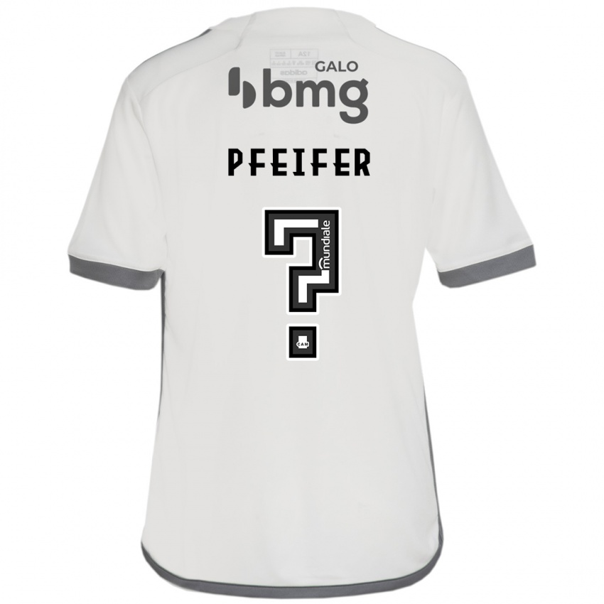 Niño Camiseta Gabriel Pfeifer #0 Blanquecino 2ª Equipación 2024/25 La Camisa Argentina