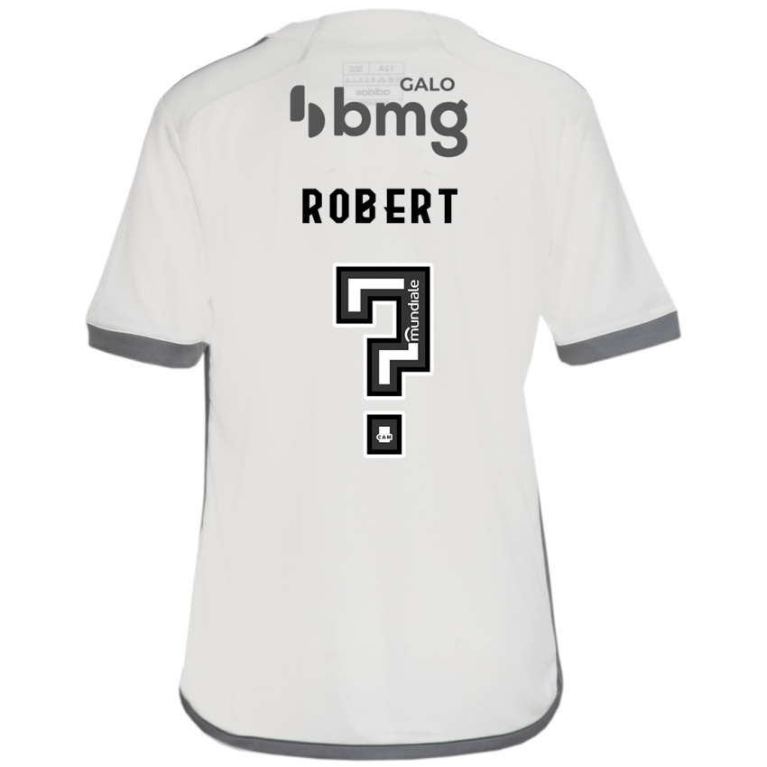 Niño Camiseta Robert Pinto #0 Blanquecino 2ª Equipación 2024/25 La Camisa Argentina