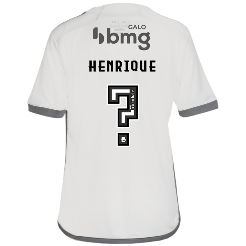 Niño Camiseta Bruno Henrique #0 Blanquecino 2ª Equipación 2024/25 La Camisa Argentina