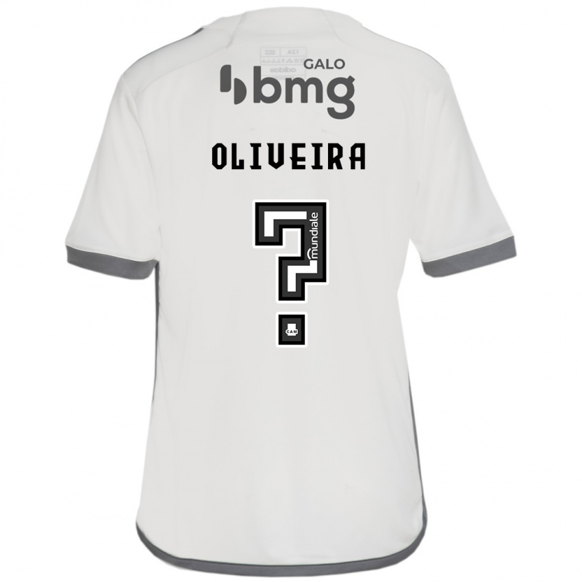 Niño Camiseta Pedro Oliveira #0 Blanquecino 2ª Equipación 2024/25 La Camisa Argentina