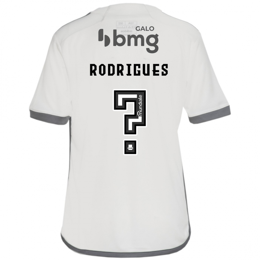 Niño Camiseta Vinicius Rodrigues #0 Blanquecino 2ª Equipación 2024/25 La Camisa Argentina