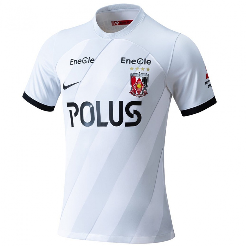 Niño Camiseta Tomoaki Okubo #21 Gris Blanco 2ª Equipación 2024/25 La Camisa Argentina