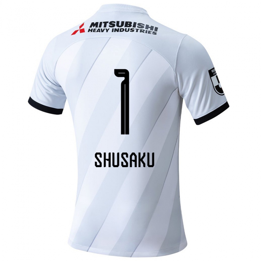 Niño Camiseta Shusaku Nishikawa #1 Gris Blanco 2ª Equipación 2024/25 La Camisa Argentina