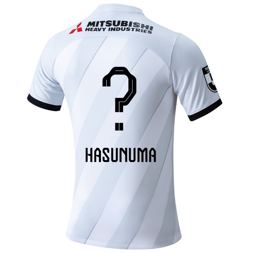 Niño Camiseta Shunsuke Hasunuma #0 Gris Blanco 2ª Equipación 2024/25 La Camisa Argentina