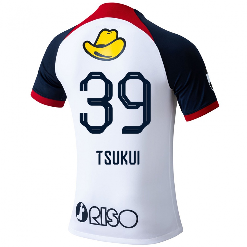 Niño Camiseta Keisuke Tsukui #39 Blanco Azul Rojo 2ª Equipación 2024/25 La Camisa Argentina