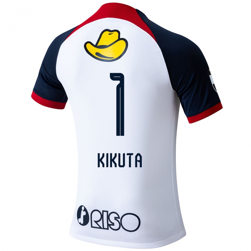 Niño Camiseta Shuto Kikuta #1 Blanco Azul Rojo 2ª Equipación 2024/25 La Camisa Argentina