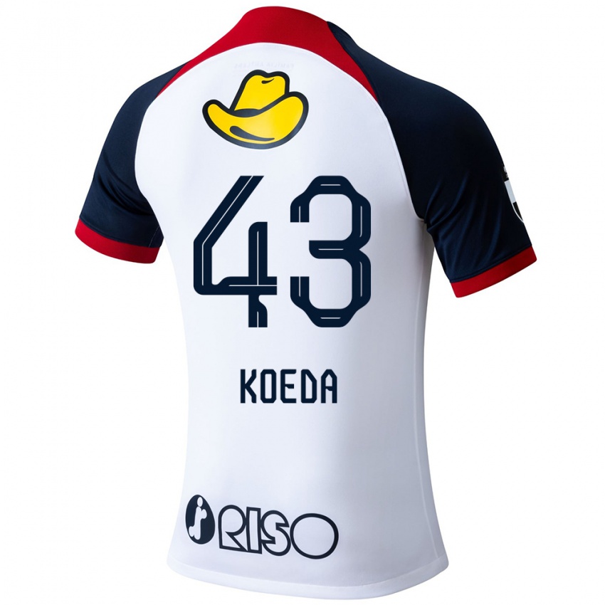 Niño Camiseta Gemma Koeda #43 Blanco Azul Rojo 2ª Equipación 2024/25 La Camisa Argentina