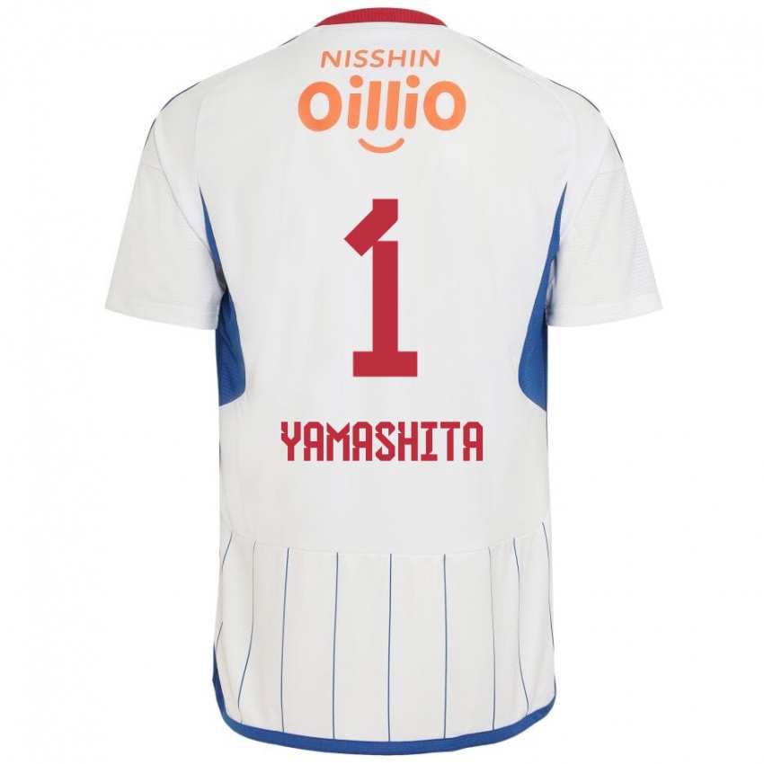 Niño Camiseta Shoma Yamashita #1 Blanco Azul Rojo 2ª Equipación 2024/25 La Camisa Argentina