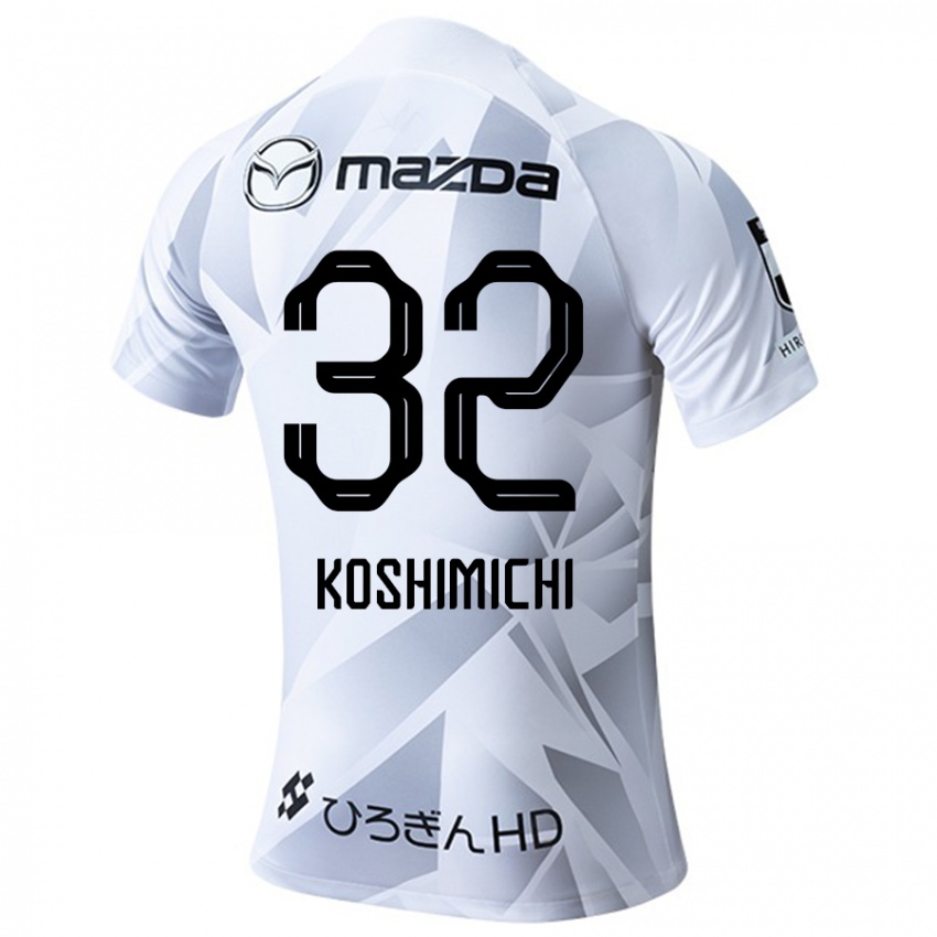 Niño Camiseta Sota Koshimichi #32 Blanco Gris Negro 2ª Equipación 2024/25 La Camisa Argentina