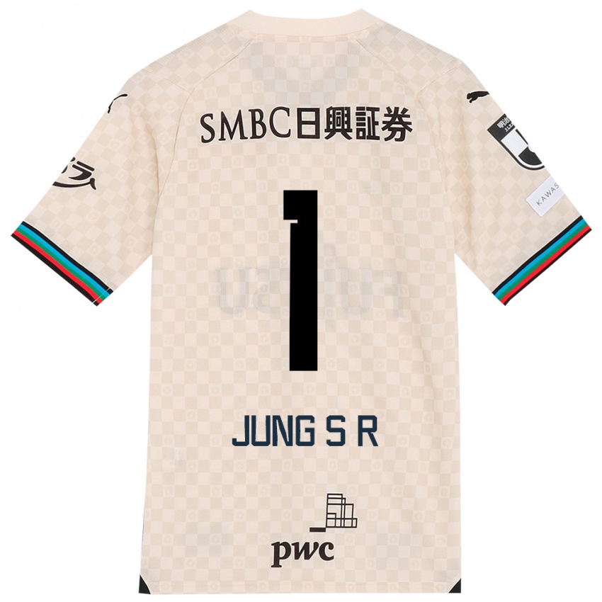 Niño Camiseta Sung-Ryong Jung #1 Blanco Gris 2ª Equipación 2024/25 La Camisa Argentina