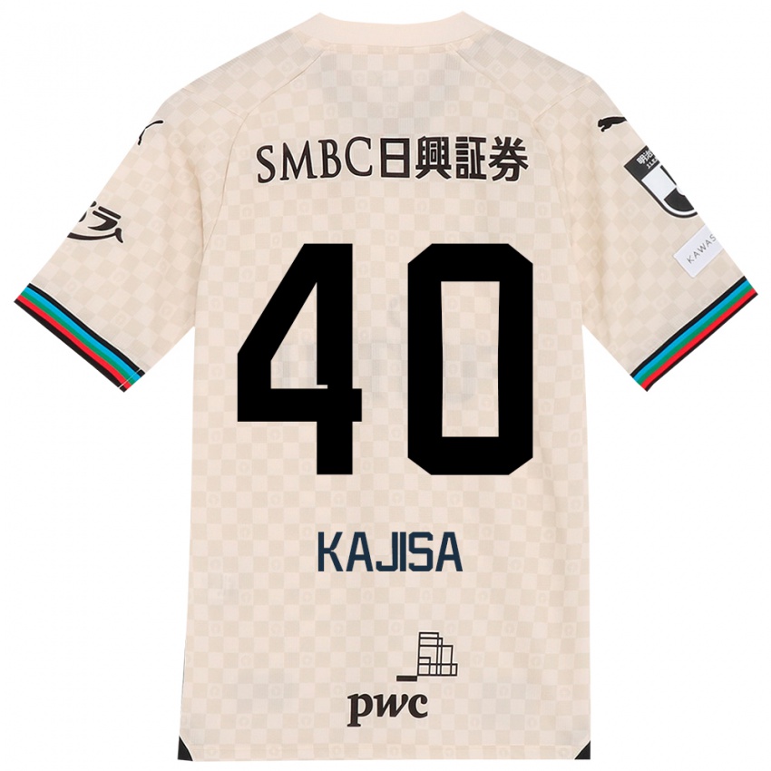 Niño Camiseta Umi Kajisa #40 Blanco Gris 2ª Equipación 2024/25 La Camisa Argentina