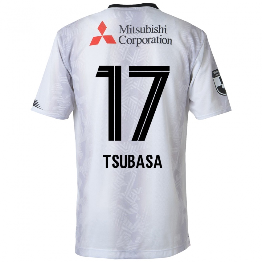 Niño Camiseta Tsubasa Terayama #17 Blanco Negro 2ª Equipación 2024/25 La Camisa Argentina