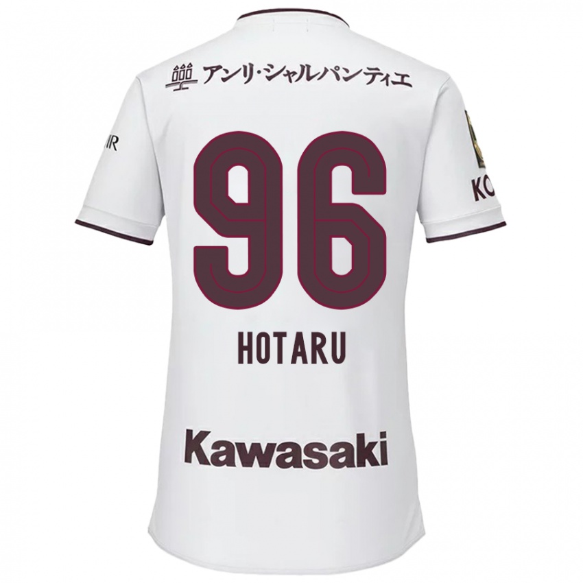 Niño Camiseta Hotaru Yamaguchi #96 Blanco Rojo 2ª Equipación 2024/25 La Camisa Argentina