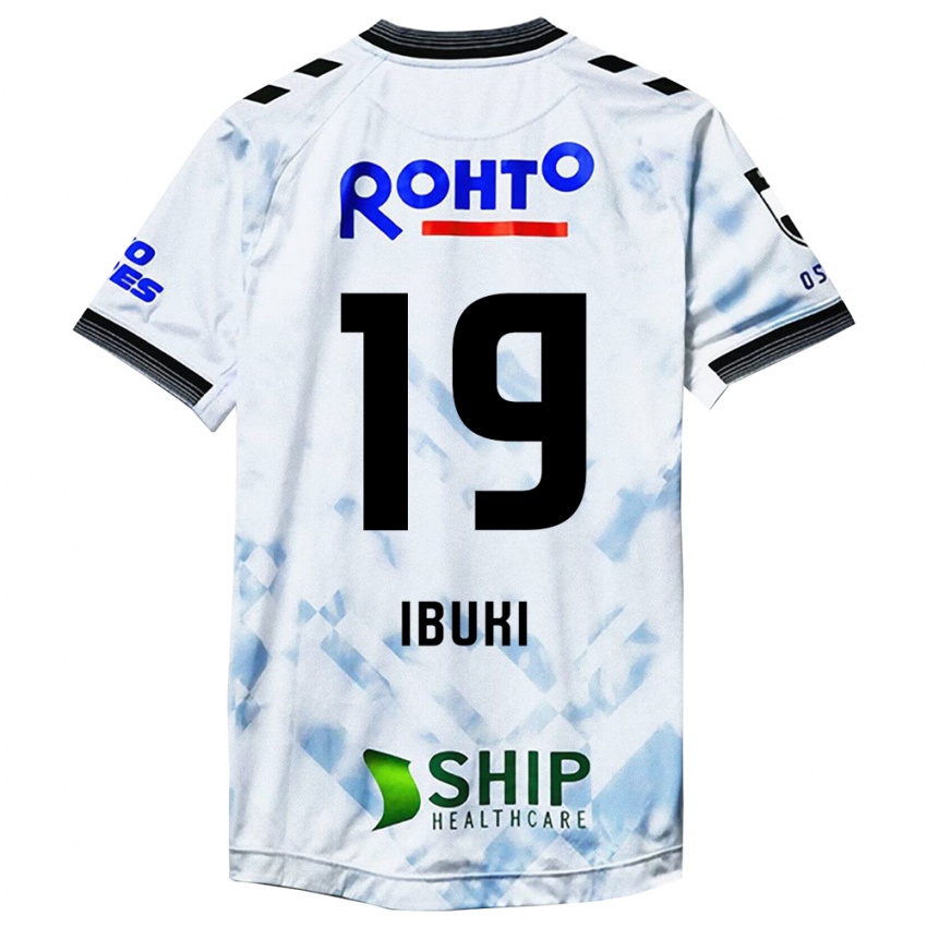 Niño Camiseta Ibuki Konno #19 Blanco Negro 2ª Equipación 2024/25 La Camisa Argentina