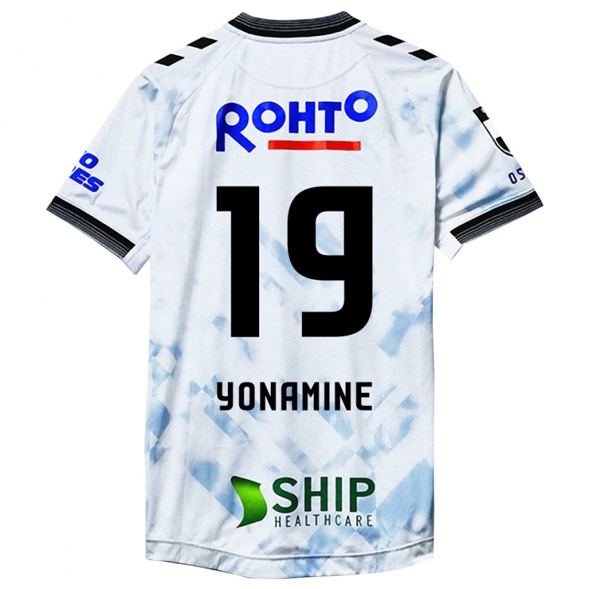 Niño Camiseta Kotaro Yonamine #19 Blanco Negro 2ª Equipación 2024/25 La Camisa Argentina