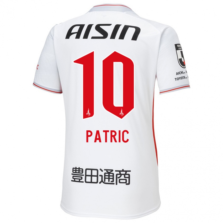 Niño Camiseta Patric #10 Blanco Amarillo Rojo 2ª Equipación 2024/25 La Camisa Argentina