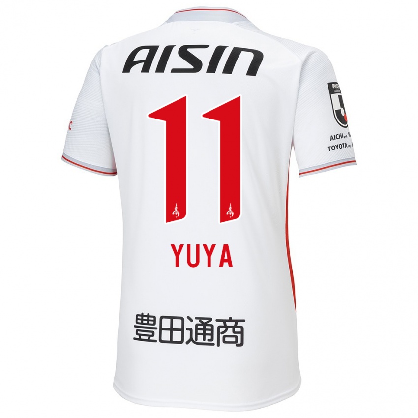 Niño Camiseta Yuya Yamagishi #11 Blanco Amarillo Rojo 2ª Equipación 2024/25 La Camisa Argentina