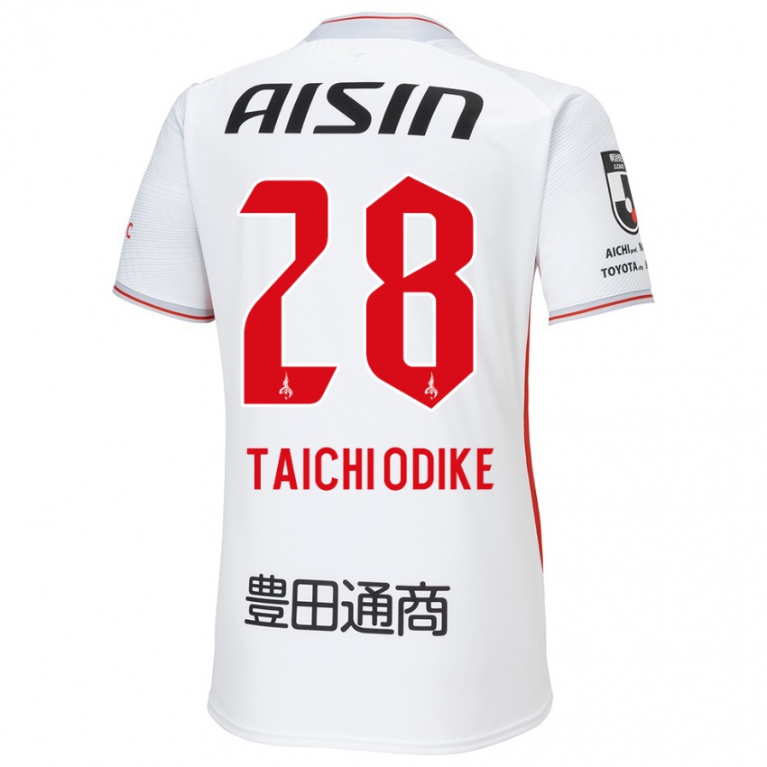 Niño Camiseta Chisom Taichi Odike #28 Blanco Amarillo Rojo 2ª Equipación 2024/25 La Camisa Argentina