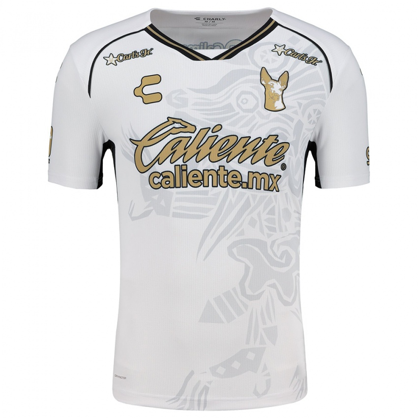 Niño Camiseta Joselyn De La Rosa #14 Blanco Negro 2ª Equipación 2024/25 La Camisa Argentina