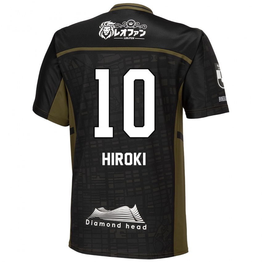 Niño Camiseta Hiroki Miyazawa #10 Verde Negro 2ª Equipación 2024/25 La Camisa Argentina