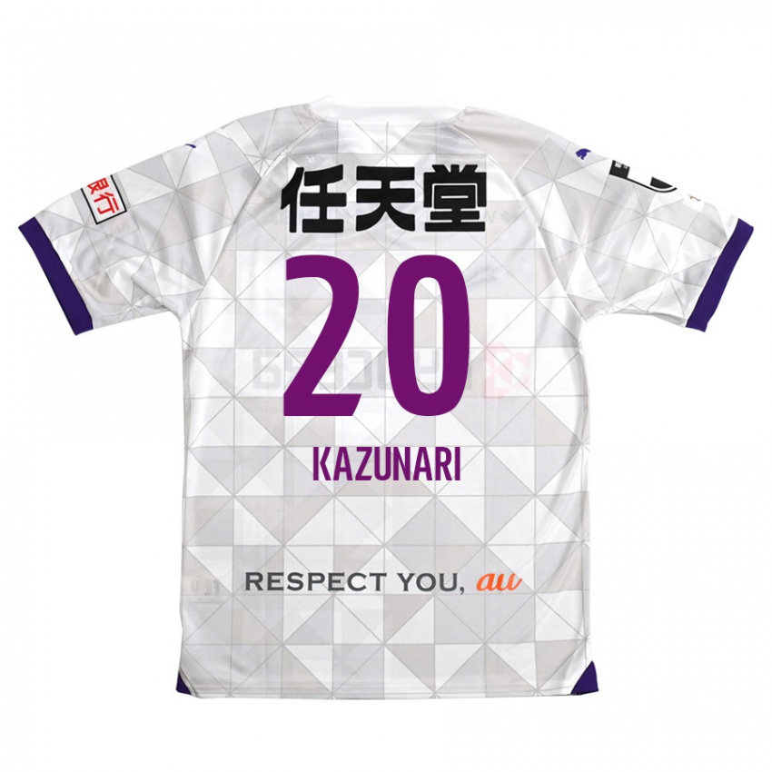 Niño Camiseta Kazunari Kita #20 Blanco Morado 2ª Equipación 2024/25 La Camisa Argentina