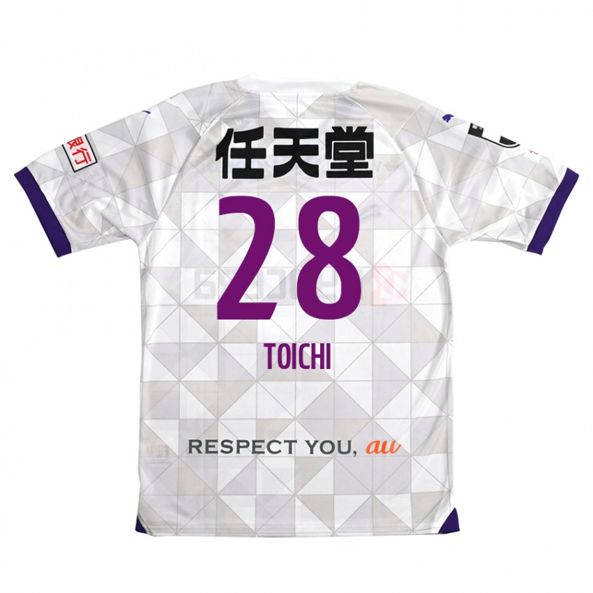 Niño Camiseta Toichi Suzuki #28 Blanco Morado 2ª Equipación 2024/25 La Camisa Argentina