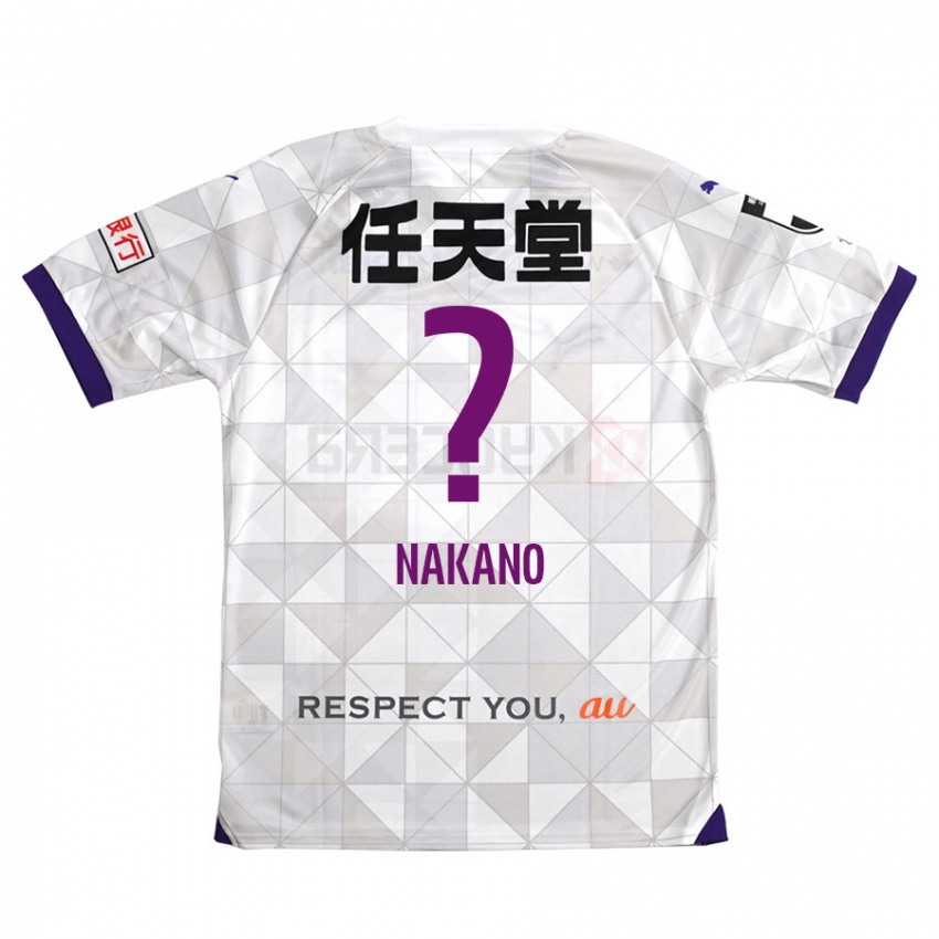 Niño Camiseta Kotaro Nakano #0 Blanco Morado 2ª Equipación 2024/25 La Camisa Argentina