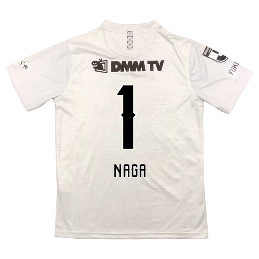 Niño Camiseta Takumi Nagaishi #1 Gris Negro 2ª Equipación 2024/25 La Camisa Argentina