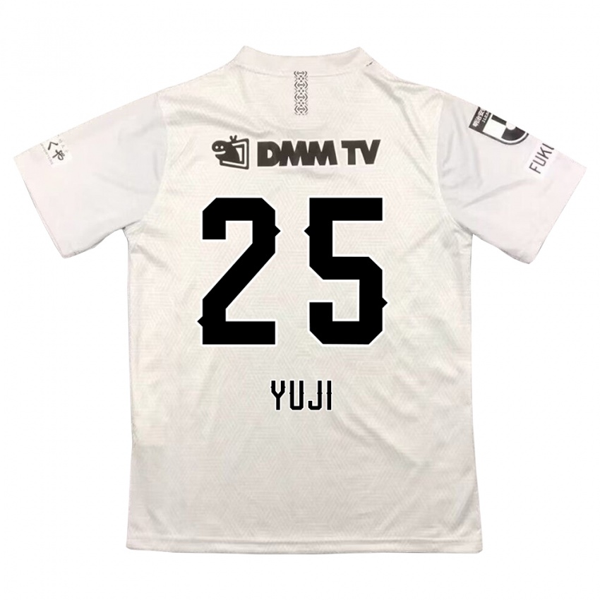 Niño Camiseta Yuji Kitajima #25 Gris Negro 2ª Equipación 2024/25 La Camisa Argentina