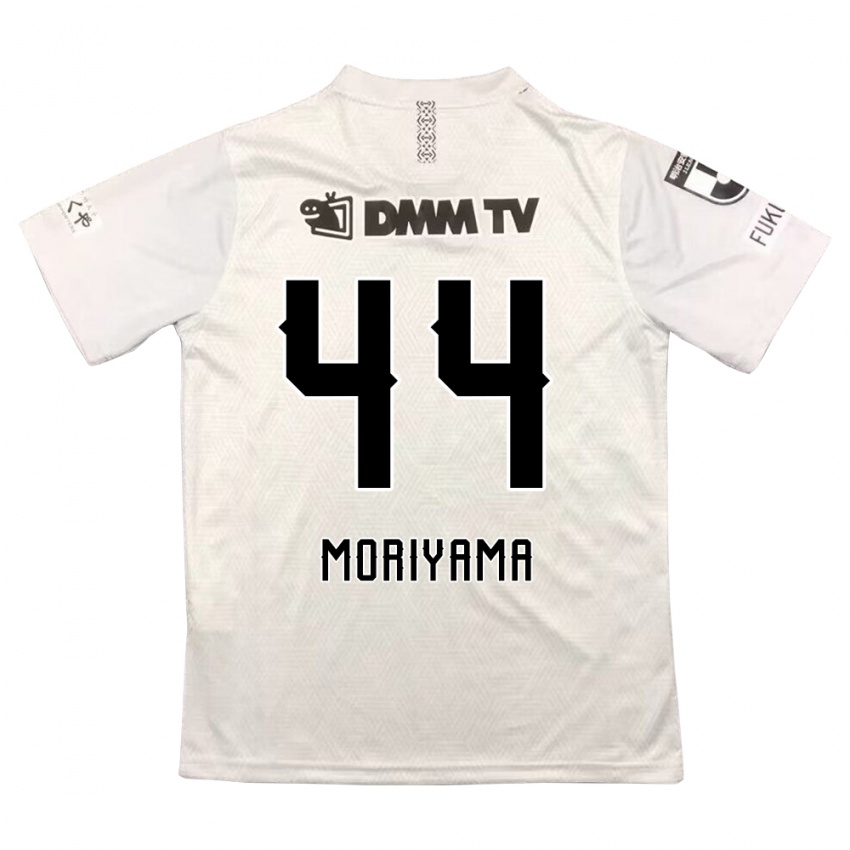 Niño Camiseta Kimiya Moriyama #44 Gris Negro 2ª Equipación 2024/25 La Camisa Argentina