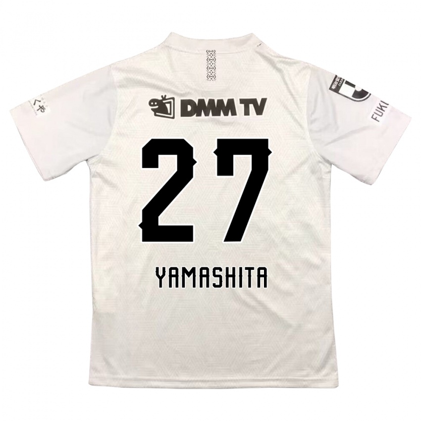 Niño Camiseta Sotaro Yamashita #27 Gris Negro 2ª Equipación 2024/25 La Camisa Argentina