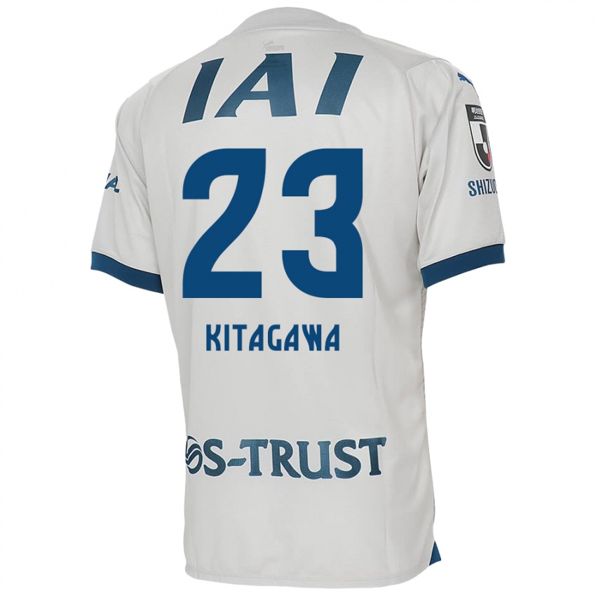 Niño Camiseta Koya Kitagawa #23 Blanco Azul 2ª Equipación 2024/25 La Camisa Argentina