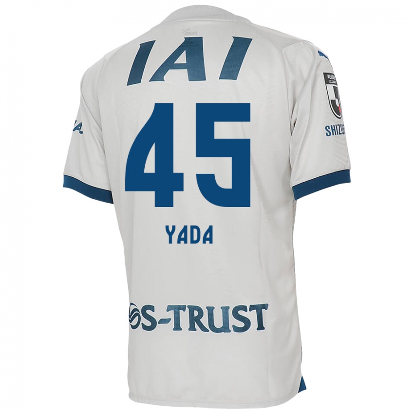 Niño Camiseta Ryunosuke Yada #45 Blanco Azul 2ª Equipación 2024/25 La Camisa Argentina