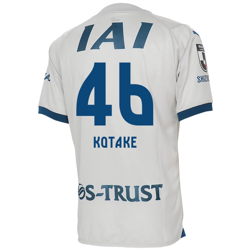 Niño Camiseta Sean Kotake #46 Blanco Azul 2ª Equipación 2024/25 La Camisa Argentina