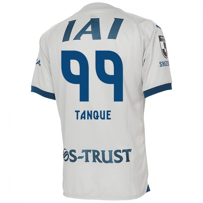 Niño Camiseta Douglas Tanque #99 Blanco Azul 2ª Equipación 2024/25 La Camisa Argentina