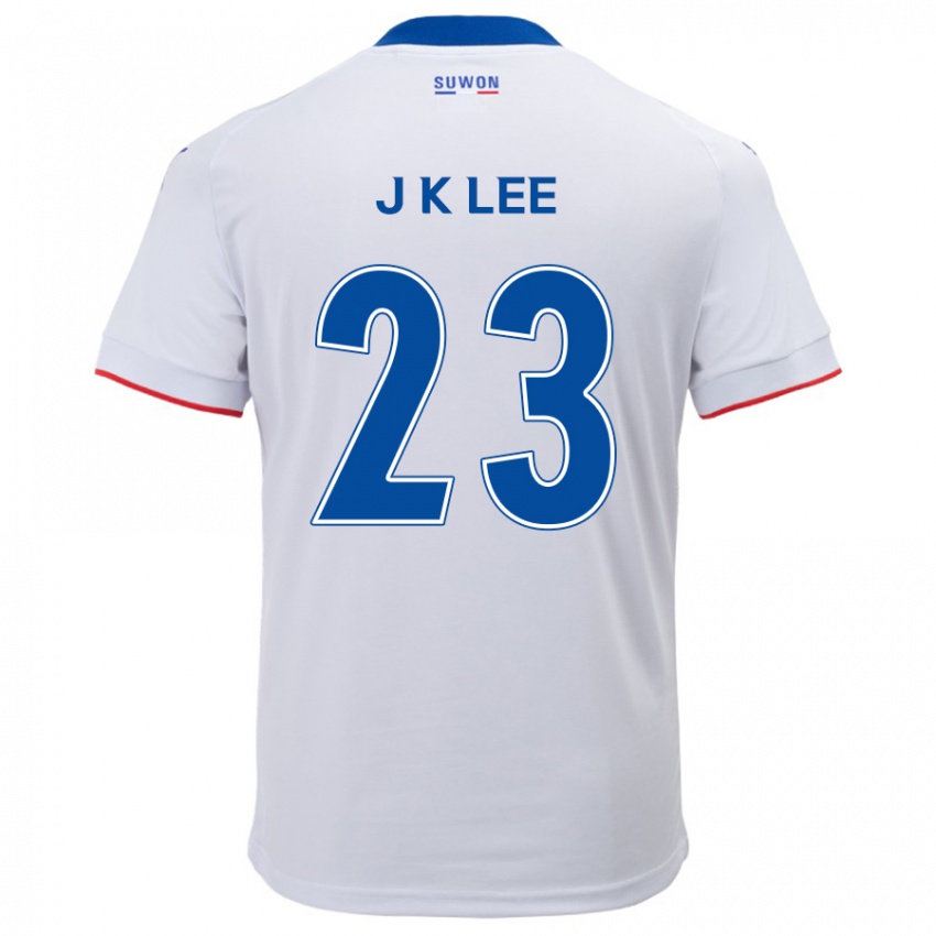 Niño Camiseta Ki-Je Lee #23 Blanco Azul 2ª Equipación 2024/25 La Camisa Argentina